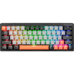 klaviatūra gamezone evo1 hot swap 63 pilka