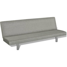 Vidaxl Sofa Reguliuojama sofa lova Medžiaginė sofa lova Svečių lova Sofa lova Kanapa Sofa lova
