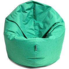 Bubibag 2-in-1 Beanbag kėdė su užpildu, dydis L - XXL - gali būti naudojama kaip lašo formos sėdynė arba grindų pagalvėlė - Kėdė / fotelis / Beanbag kėdė