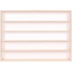 Alsino V-60.5 Sieninė vitrina Geležinkelio modelių vitrina Kabinetas Medinė vitrina