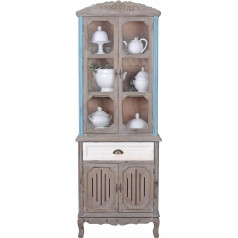 Palazzo Int Palazzo Exclusive Antikvarinė bufeto spintelė Shabby Chic virtuvės vitrina 183 cm