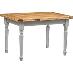 Biscottini Išplečiamas valgomojo stalas Pagaminta Italijoje 120x80 cm | medžio masyvo valgomojo stalas | išplečiamas virtuvės stalas