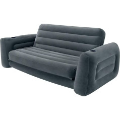 Intex Sofa-lova 66552, šviesiai pilka, dydis 203 x 231 x 66 cm
