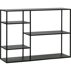 Generic Prieškambario staliukai, siauras prieškambario staliukas, metalinis staliukas su lentyna, svetainės stendas, juodas prieškambario staliukas, prieškambario staliukas, prieškambario staliukas