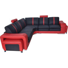 Jvmoebel Dizainerio kampinė sofa Minkšta sėdynė Kraštovaizdis Šiuolaikiniai baldai Sofos
