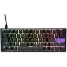 Ducky One 2 Mini RGB USB klaviatūra anglų amerikiečių juoda