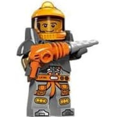 LEGO Minifigures Series 12, Space Miner #6 Set 71007 Uždaryta mažmeninė pakuotė
