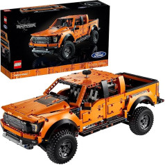 LEGO 42126 Technic Ford F-150 Raptor Pick-Up Truck, automobilio modelis suaugusiesiems, išskirtinis kolekcinis modelis