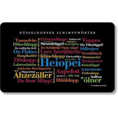 Pusryčių lenta Düsseldorfer Schimpfwörter