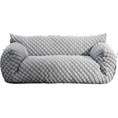 Tabker Sofa Didelio tankio kempinė Velvetas Pilnas porankis Dizainas Pagrindinis Q Bombų formos sofos für Wohnzimmer