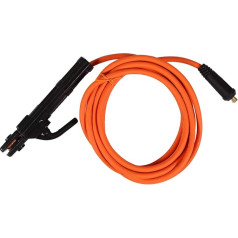 WELDINGER Suvirinimo kabelis Flex Silikonas 4 m 16 mm² Varinis kabelis 9 mm su elektrodų laikikliu iki 200 A