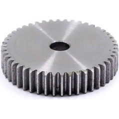 Bendras 2,5 m 65 dantų sportinių krumpliaračių žvaigždutė 65T M2.5 Bore Straight Teeth Positive 45 Steel with Boss for CNC Transmission Jiyami'en EL