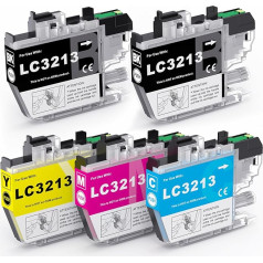 LC3211 LC3213 Spausdintuvo kasetės suderinamos su Brother LC3213 LC-3213 LC3211 Spausdintuvo kasetės, skirtos Brother DCP-J572DW DCP-J772DW DCP-J774DW DCP-J774DW, Brother MFC-J497DW MFC-J491DW MFC-J890DW MFC-J895DW