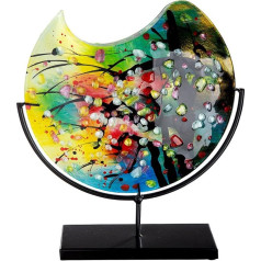 GILDE GLAS art 39297 Dekoratyvinė vaza, įvairiaspalvė, aukštis 37 cm
