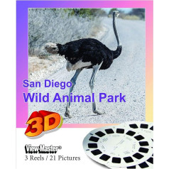 ViewMaster San Diego laukinių gyvūnų parkas 3 ritinių rinkinys