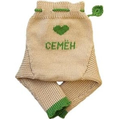 Personalizuotas merino vilnos kūdikių audinių vystyklų dangtelis soaker longies medium