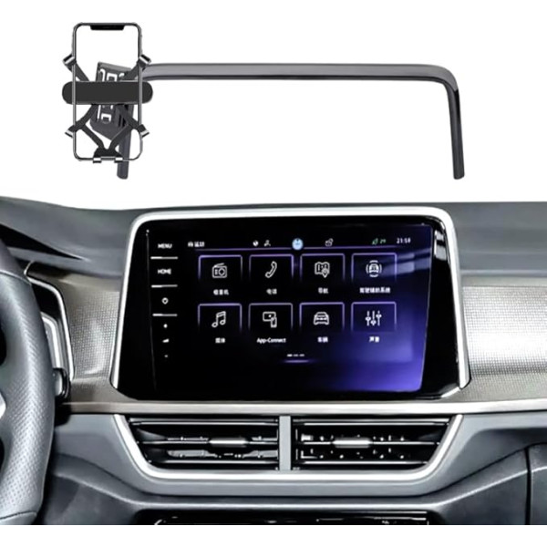 GXQKHFA Mobiliojo telefono laikiklis Automobilis suderinamas su 2023-2024 m. VW T-ROC T ROC mobiliojo telefono laikiklio priedais (2023-2024 m. T-ROC 9,2 colio)
