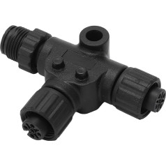 KIMISS Valčių jachtų atsarginės dalys, NMEA 2000 T jungtis NMEA 2000 T jungtis NMEA 2000 T jungtis N2K T jungtis 3 prievadų T jungtis MultipoBoat jachtų serija Valčių jachtų serija Atsarginės dalys, skirtos valčių jachtoms