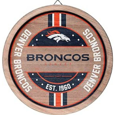 FOCO NFL Denver Broncos medinis komandos ženklas, vieno dydžio