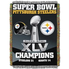 Šiaurės vakarų kompanija NFL Pittsburgh Steelers AFC skyriaus čempionų akrilo gobelenai