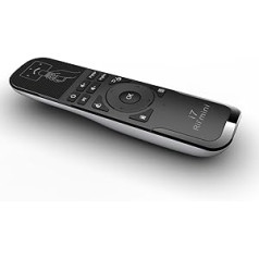 „Rii Mini i7“ BELAIDIS NUOTOLINIO VALDYMAS SU RAUDONU „Laserpointer Airmouse Kodi XBMC OpenElec Raspberry Pi Windows Linux Mac Android Smart TV“