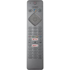 AULCMEET YKF463-001 nuotolinio valdymo pulto keitimas, skirtas Philips OLED televizoriui 43PUS7334/12 50PUS8804/12 55PUS7394/12 65OLED934/12 43PUS7394/12 55OLED804PUS2182/55OLED 204PUS182 0PUS7334/12 55OLED854/12