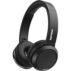 „Philips H4205“ į ausis įdedamos ausinės su 32 mm tvarkykle ir BASS Boost on Demand, juodos