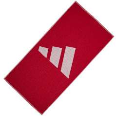Adidas 3 Bar Towel IR6243 / raudona / 50x100cm