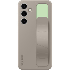 Samsung Originalus Samsung Galaxy S24+ dėklas su laikikliu ir Standing Grip Case, pilkas