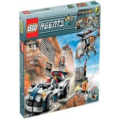 LEGO 8634 Agents – 5 misija: automobilio persekiojimas