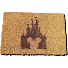 FastCraft Disney pilies įkvėptas Mickey Mouse pasveikinimo durų kilimėlis 60x40cm Coir Indoor Indoor Indoor