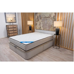 Imperial Confort Stokholmo čiužinys 200 x 105 x 24 cm, baltas ir pilkas