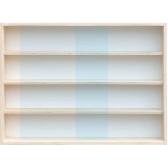 Alsino V-07.70 Medinė vitrina su diskais brangakmeniams laikyti Modelių automobilių ilgis 40 cm - 150 cm