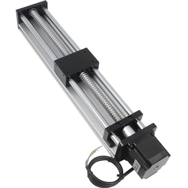 Befenybay 300 mm efektyvus judėjimo ilgis Dvigubas optinis ašies vadovas rutulinis sraigtas SFU1605 su NEMA23 žingsniniu varikliu DIY CNC maršrutizatoriaus dalims X Y Z linijinio stalo valdiklis ir 3D spausdintuvas