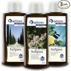 Saunaaufguss Körper & Geist: (3x190ml) von Spitzner
