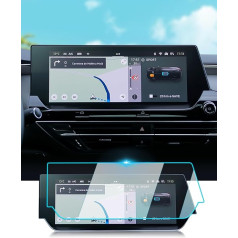 BIXUAN Navigation Screen Protector Compatible with Citroen C5 X 12 Inch 2022 2023 Screen Protector Transparent 9H Scratch-Resistant Tempered Gla GPS Navigation Film
