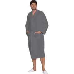 ZOLLNER Unisex maudymosi chalatas iš 100 % medvilnės 