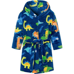 Berniukai Mergaitės chalatai Vaikai Dinozauras Elnias Flanelė su gobtuvu Robes Cartoon Animal Sleepwear Kalėdų kostiumas 3-8 metų
