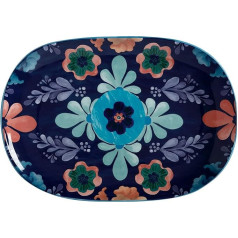 MAXWELL & WILLIAMS DR0267 Majolika serviravimo lėkštė su gėlių motyvais dovanų dėžutėje, keramika