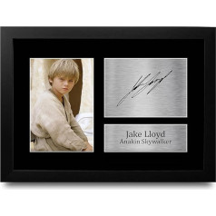 HWC Trading Jake Lloyd A4 įrėminti pasirašė spausdinti autografai nuotrauka spausdinti nuotrauka ekranas dovana Star Wars Anakin Skywalker kino gerbėjai