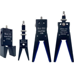 Mini-Greifer, pneumatisch geformt, nicht standardmäßige Gewindeverlängerung, rutschfeste Abdeckung, Spritzguss, Manipulator-Zubehör (MINI BL-01)