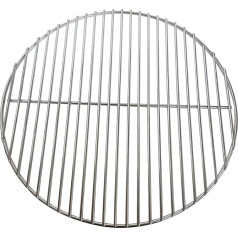 Nerūdijančio plieno 46,5 cm skersmens kepimo grotelės, skirtos 