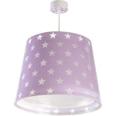 Dalber 81212L E27 Vaikų kambario pakabinamas šviestuvas Lubų šviestuvas Vaikų miegamasis Star Mallow, 81212L
