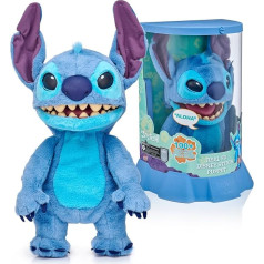 STITCH Disney FX Lilo pliušinis žaislas, elektroninis pliušinis žaislas, 45 cm, 100+ veiksmų ir garsų kombinacijų, tikroviškas žaislas su jutikliais ir reakcijomis, nuo 6 metų, garsus
