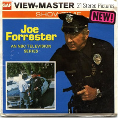 Showtime - Joe Forrester (NBC TV serialas) - Klasikinės ViewMaster ritės 3D - neparduotos parduotuvės atsargos - niekada neatidarytos