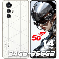 CUBOT MAX 5 (2024) 5G mobilusis telefonas be sutarties - 24GB + 256GB/1TB išmanusis telefonas be sutarties, 6,95 colių FHD+ (144Hz) žaidimų mobilusis telefonas, 100MP fotoaparatas, 5100mAh/33W, dvi SIM kortelės
