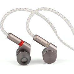 LINSOUL TINHIFI T2 HiFi 2DD Double Dynamic Drive in Earphone Bass DJ Metalinės ausinės, 3,5 mm 2pin