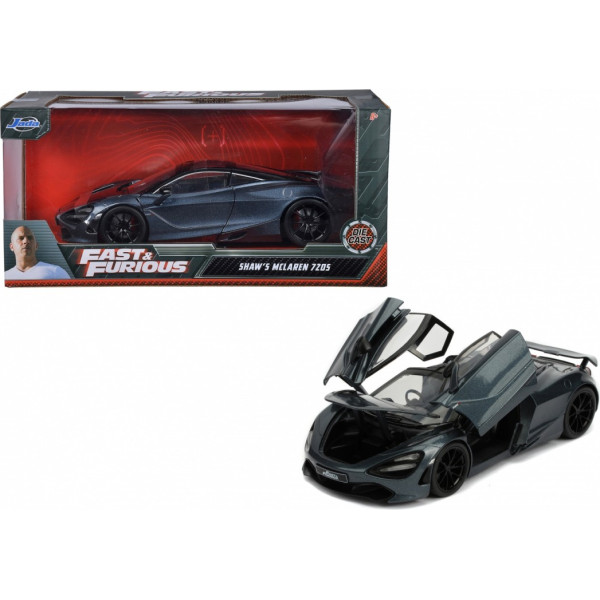 Jada Toys Greiti ir įsiutę shaws mclaren 720s 1/24 automobilis