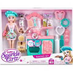 Zuru Sparkle Girlz Lėlės 10,5 colio kepimo rinkinys