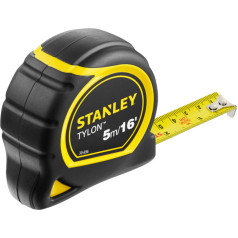 306960 Riedėjimo juosta 5m-16ft/19mm OPP, plastikinis korpusas [K], Stanley